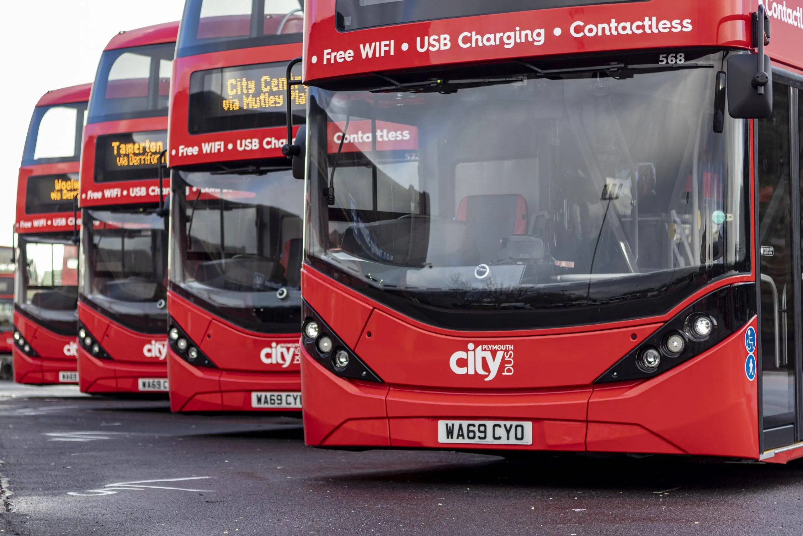 Plymouth City Buses